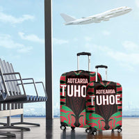 Aotearoa Tuhoe Luggage Cover Maori Pattern New Zealand - Polynesian Pride