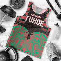 Custom Aotearoa Tuhoe Men Tank Top Maori Pattern New Zealand DT05 - Polynesian Pride