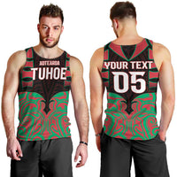 Custom Aotearoa Tuhoe Men Tank Top Maori Pattern New Zealand DT05 - Polynesian Pride