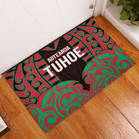 Aotearoa Tuhoe Rubber Doormat Maori Pattern New Zealand DT05 - Polynesian Pride