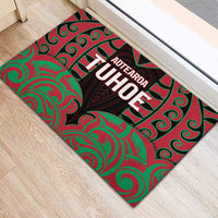 Aotearoa Tuhoe Rubber Doormat Maori Pattern New Zealand DT05 - Polynesian Pride