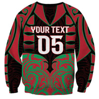 Custom Aotearoa Tuhoe Sweatshirt Maori Pattern New Zealand DT05 - Polynesian Pride