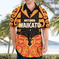 Custom Aotearoa Waikato Hawaiian Shirt Maori Pattern New Zealand DT05 - Polynesian Pride