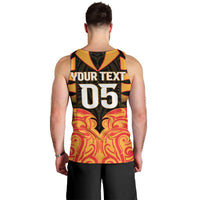 Custom Aotearoa Waikato Men Tank Top Maori Pattern New Zealand DT05 - Polynesian Pride