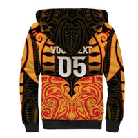 Custom Aotearoa Waikato Sherpa Hoodie Maori Pattern New Zealand DT05 - Polynesian Pride