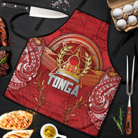 Tonga King's Birthday Apron Gold Royal Crown Tribal Patterns