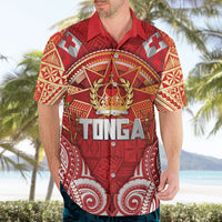 Tonga King's Birthday Hawaiian Shirt Gold Royal Crown Tribal Patterns DT05 - Polynesian Pride