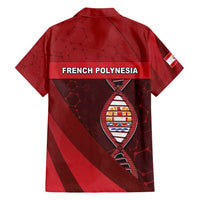 French Polynesia Is In My DNA Family Matching Off Shoulder Short Dress and Hawaiian Shirt DT05 - Polynesian Pride