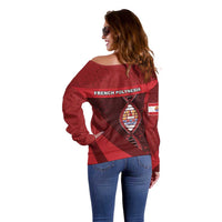 French Polynesia Is In My DNA Off Shoulder Sweater - Polynesian Pride