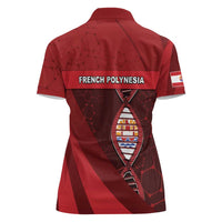 French Polynesia Is In My DNA Women Polo Shirt - Polynesian Pride