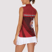 French Polynesia Is In My DNA Women Sleeveless Polo Shirt DT05 - Polynesian Pride