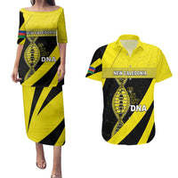 New Caledonia Is In My DNA Couples Matching Puletasi and Hawaiian Shirt - Polynesian Pride