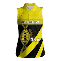New Caledonia Is In My DNA Women Sleeveless Polo Shirt - Polynesian Pride