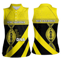New Caledonia Is In My DNA Women Sleeveless Polo Shirt - Polynesian Pride
