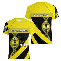 New Caledonia Is In My DNA Women V-Neck T-Shirt - Polynesian Pride