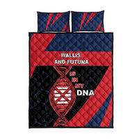 Wallis And Futuna Is In My DNA Quilt Bed Set - Polynesian Pride