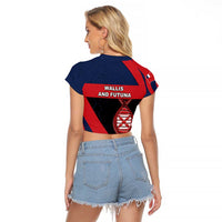 Wallis And Futuna Is In My DNA Raglan Cropped T Shirt - Polynesian Pride