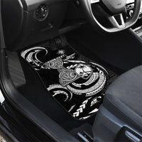 Personalised Guam Liberation Day Car Mats Black White Latte Stone Tribal Patterns