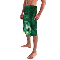 New Zealand Matariki Lavalava Maori Tui Bird Green Galaxy DT05 - Polynesian Pride