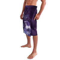 New Zealand Matariki Lavalava Maori Tui Bird Purple Galaxy DT05 - Polynesian Pride