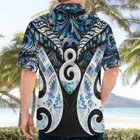 New Zealand Aotearoa Hawaiian Shirt Pikorua Single Twist Green Paua Shell DT05 - Polynesian Pride