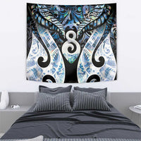 New Zealand Aotearoa Tapestry Pikorua Single Twist Green Paua Shell