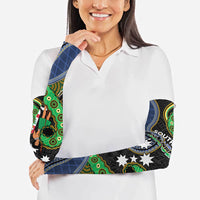 South Sea Islanders And Fiji Arm Sleeves Fijian Coat Of Arms And Southern Cross DT05 - Polynesian Pride