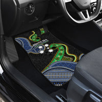 South Sea Islanders And Fiji Car Mats Fijian Coat Of Arms And Southern Cross DT05 - Polynesian Pride