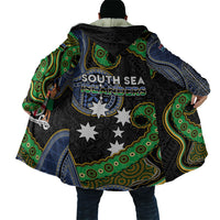 South Sea Islanders And Fiji Cloak Fijian Coat Of Arms And Southern Cross DT05 - Polynesian Pride