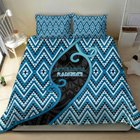 Aotearoa Atua Ranginui Bedding Set Maori Sky Father Koru Patterns