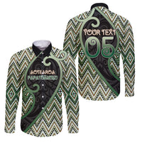 Custom Aotearoa Atua Papatuanuku Family Matching Tank Maxi Dress and Hawaiian Shirt Earth Mother Father Koru Patterns