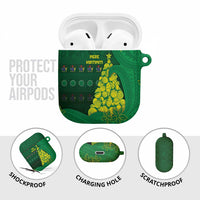 Cook Islands Christmas AirPods Case Seashell Xmas Tree Tribal Waves DT05 - Polynesian Pride