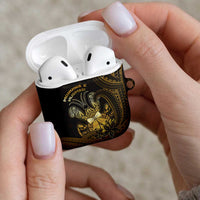 Niue Christmas AirPods Case Niuean Crab Xmas Tribal Waves DT05 - Polynesian Pride