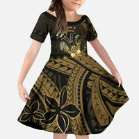 Niue Christmas Family Matching Off Shoulder Maxi Dress and Hawaiian Shirt Niuean Crab Xmas Tribal Waves - Polynesian Pride