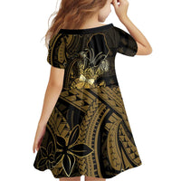 Niue Christmas Family Matching Off Shoulder Short Dress and Hawaiian Shirt Niuean Crab Xmas Tribal Waves - Polynesian Pride