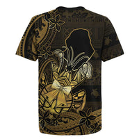 Niue Christmas Rugby Jersey Niuean Crab Xmas Tribal Waves DT05 - Polynesian Pride