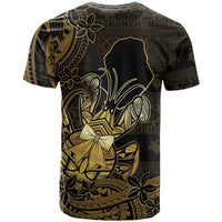 Niue Christmas T Shirt Niuean Crab Xmas Tribal Waves DT05 - Polynesian Pride