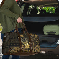 Niue Christmas Travel Bag Niuean Crab Xmas Tribal Waves - Polynesian Pride