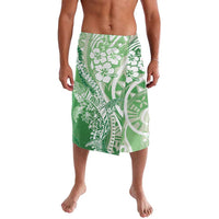 Hawaii Puakenikeni And Maile Lei Lavalava Green Polynesian Shark Tattoo DT05 Green - Polynesian Pride