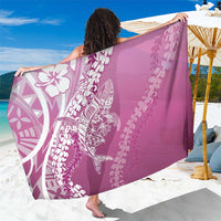 Hawaii Puakenikeni And Maile Lei Sarong Pink Polynesian Shark Tattoo DT05