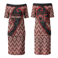 Custom Aotearoa Atua Tumatauenga Couples Matching Puletasi and Hawaiian Shirt God Of War Koru Patterns