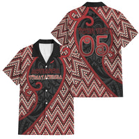 Custom Aotearoa Atua Tumatauenga Family Matching Off The Shoulder Long Sleeve Dress and Hawaiian Shirt God Of War Koru Patterns