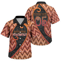 Custom Aotearoa Atua Ruaumoko Family Matching Mermaid Dress and Hawaiian Shirt God Of Volcanoes Koru Patterns