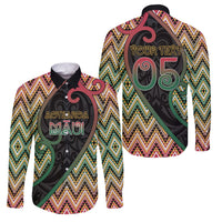 Custom Aotearoa Atua Maui Family Matching Off The Shoulder Long Sleeve Dress and Hawaiian Shirt Demigod Hero And Trickster Koru Patterns