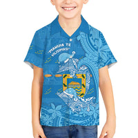 Tuvalu Christmas Hawaiian Shirt Dolphins Santa Xmas Tribal Waves DT05 - Polynesian Pride