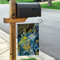 Tuvalu Garden Flag Dolphin On The Waves