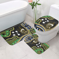 South Sea Islanders And New Caledonia Bathroom Set Nautilus Shell Southern Cross Tribal Pattern DT05 - Polynesian Pride