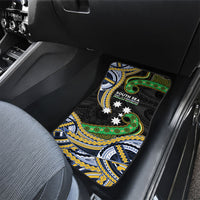 South Sea Islanders And New Caledonia Car Mats Nautilus Shell Southern Cross Tribal Pattern DT05 - Polynesian Pride
