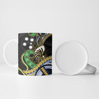 South Sea Islanders And New Caledonia Ceramic Mug Nautilus Shell Southern Cross Tribal Pattern DT05 - Polynesian Pride
