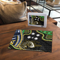 South Sea Islanders And New Caledonia Puzzle Nautilus Shell Southern Cross Tribal Pattern DT05 - Polynesian Pride